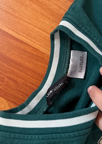 LC Waikiki Koyu Yeşil Harvard Sweatshirt