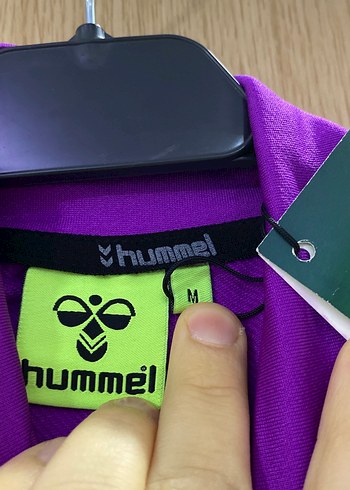 Mor Fermuarlı Yüksek Yakalı Spor Ceket - Görsel 5