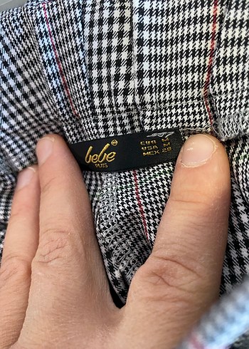 Gri Midi Kumaş Kadın Pantolon - Görsel 8