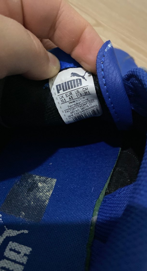 Mavi PumaSpor Ayakkabı - Görsel 5