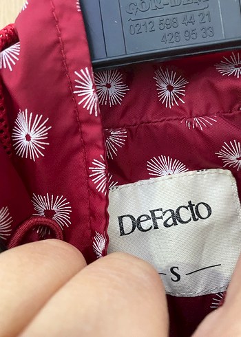 Bordo Desenli Uzun Kollu Midi Yağmurluk - Görsel 4