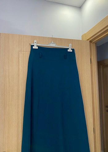 Lacivert Uzun Kadın Etek - Görsel 3