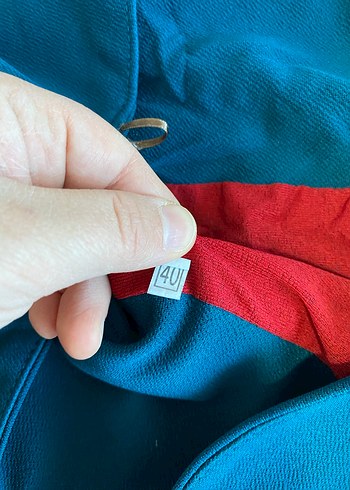 Lacivert Uzun Kadın Etek - Görsel 4