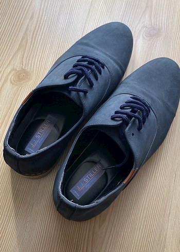 Lacivert Erkek Süet Klasik Ayakkabı - Görsel 4