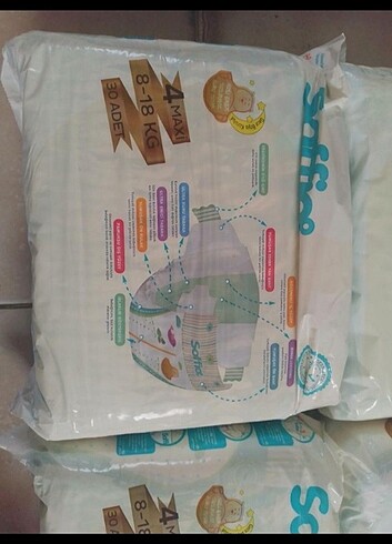 Bebek bezi 30x4 120 adet 