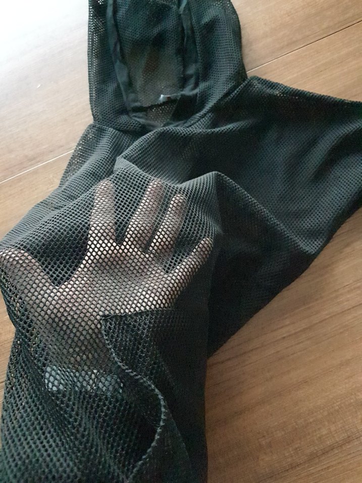 Siyah Kısa Kollu Kapüşonlu Kadın Tişört - Görsel 3