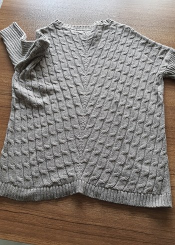 Bej Örgü Kadın Kazak - Görsel 2