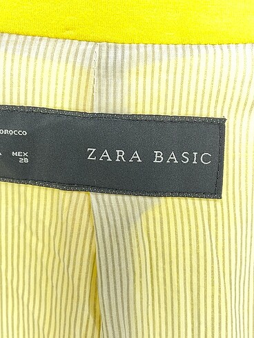 m Beden sarı Renk Zara Blazer %70 İndirimli.