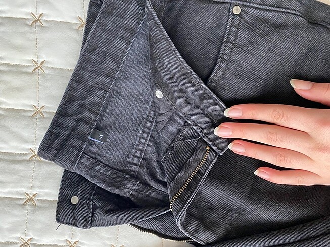 42 Beden siyah Renk Trendyol Milla Pantolon