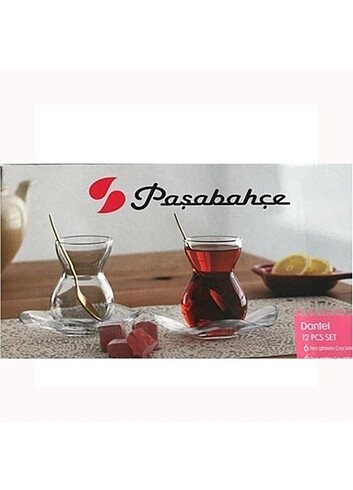 Paşabahçe Dantel Çay Takımı