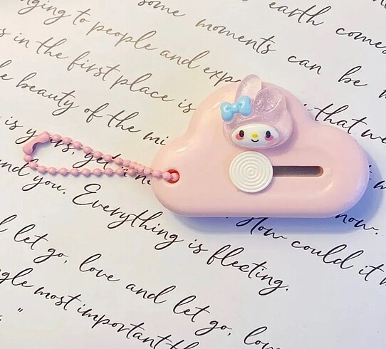 Beden My Melodi melody Sanrio Köstebek Y2k Bulut Maket Bıçağı Falçata