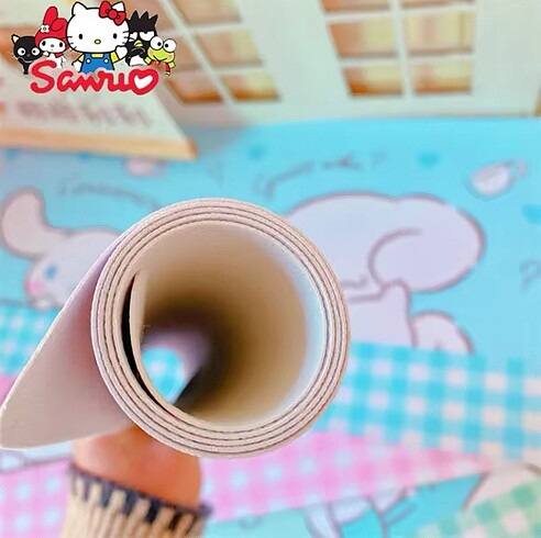  Beden Sevimli Sanrio Hello Kitty Mouse Masa Üstü Matı Klavye Mouse Pad