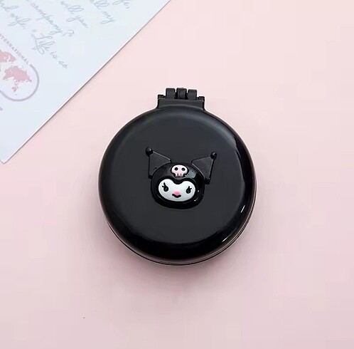 Sanrio Kuromi Cinnamoroll My Melodi Melody Aynalı Katlanır Tarak - Görsel 2