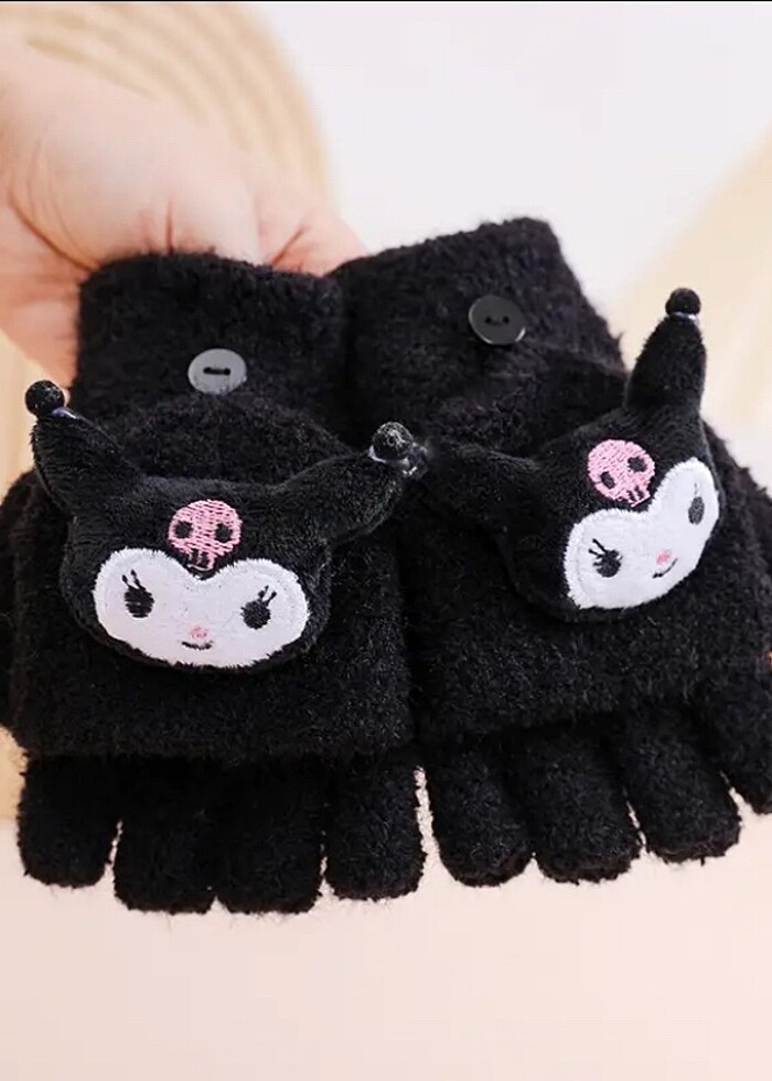 #Sanrio #Kuromi #Cinnamoroll #My #Melodi #Melody #Parmaksız #Kış - Görsel 2