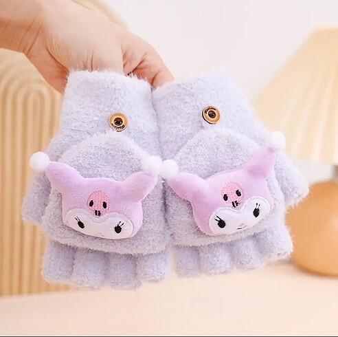 #Sanrio #Kuromi #Cinnamoroll #My #Melodi #Melody #Parmaksız #Kış - Görsel 2