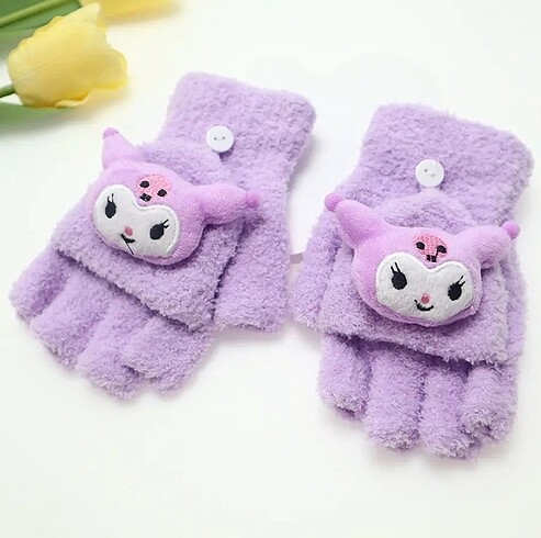 #Sanrio #Kuromi #Cinnamoroll #My #Melodi #Melody #Parmaksız #Kış - Görsel 3