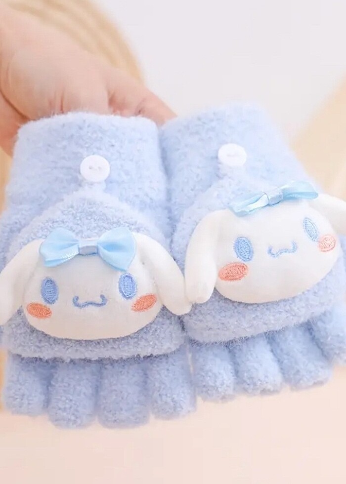 #Sanrio #Kuromi #Cinnamoroll #My #Melodi #Melody #Parmaksız #Kış - Görsel 2