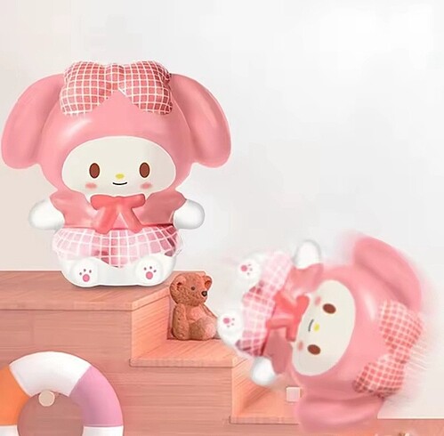 My Melodi Melody Kedi Pati Kuromili Oyuncak Figür Anime Yumuşak 