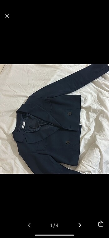 Defacto crop blazer