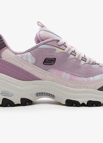 Skechers D'lites Cotton Candy kadın mor spor ayakkabı