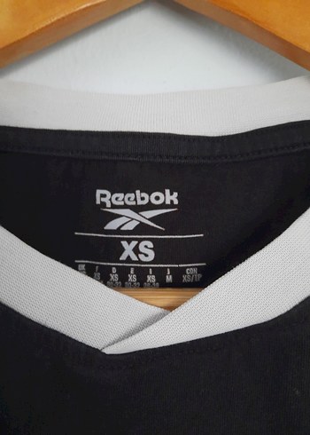 xs Beden Kız Çocuk Siyah Reebok Baskılı Tişört