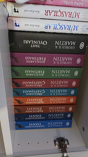 Taht Oyunları kitap seti 