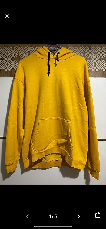 Lwc Sarı Kapüşonlu Sweatshirt