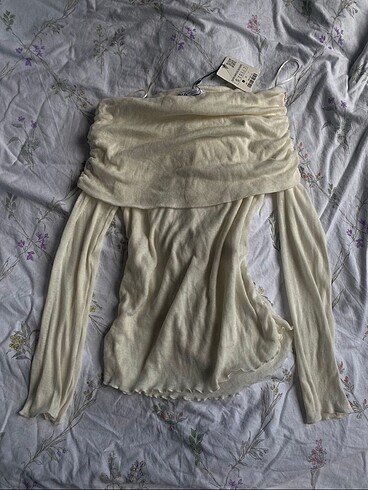 Zara Tül Bluz