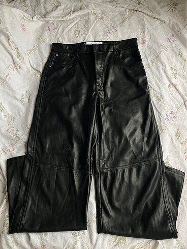 bershka deri pantolon