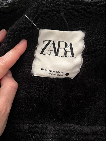 xs Beden siyah Renk zara mont