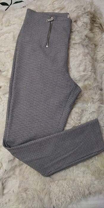 Kazayağı dar pantalon