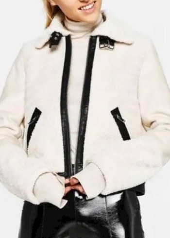 Zara Bershka Kürklü Kadın Ceket