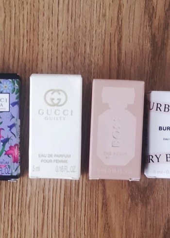 Orjınal marka Kadın Parfümleri 5 ml