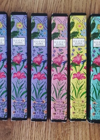 #orjinal Gucci Flora Kadın Parfüm Seti 10 ml