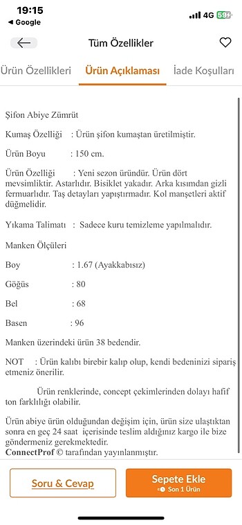 40 Beden Tesettür abiye elbise
