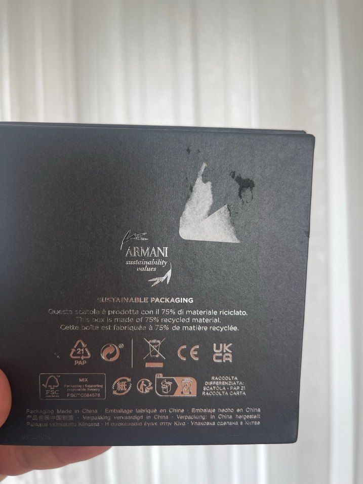 Siyah Emporio Armani Erkek Kol Saati - Görsel 5