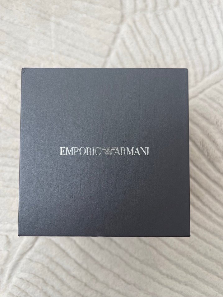 Siyah Emporio Armani Erkek Kol Saati - Görsel 4
