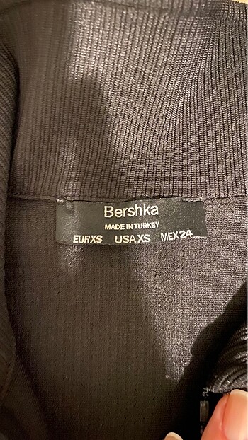 xs Beden bershka mini elbise