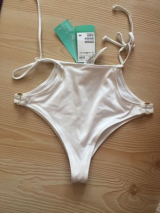 H&M H&m beyaz tanga bikini alti