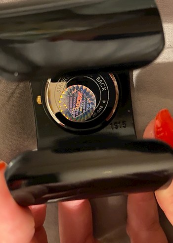 SİYAH TAŞLI SAAT - Görsel 3