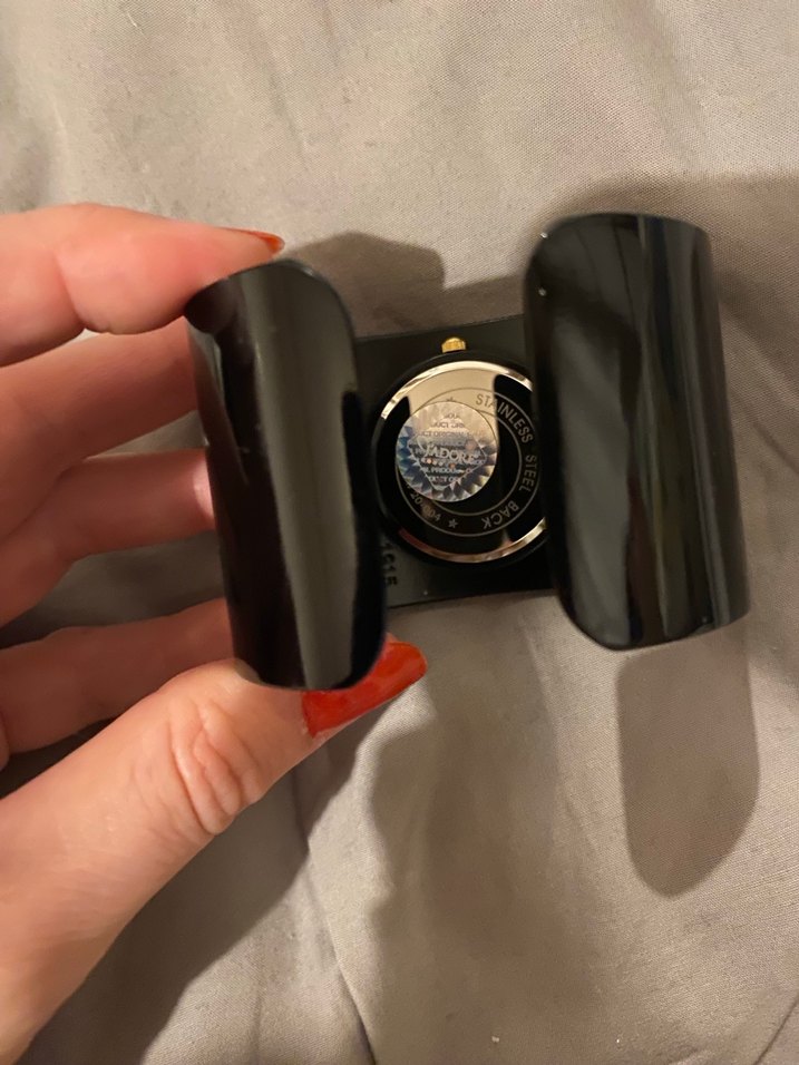 SİYAH TAŞLI SAAT - Görsel 4