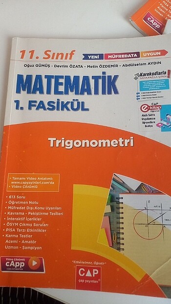  11. Sınıf Çap Matematik seti