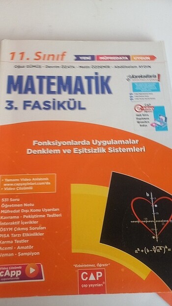  Beden Renk 11. Sınıf Çap Matematik seti