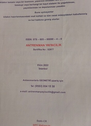  Beden Antremanlarla Geometri 1