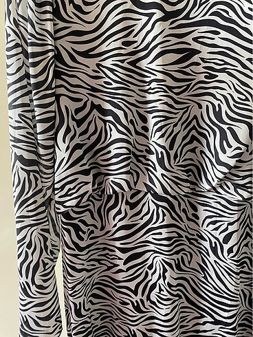 l Beden Zebra desen elbise
