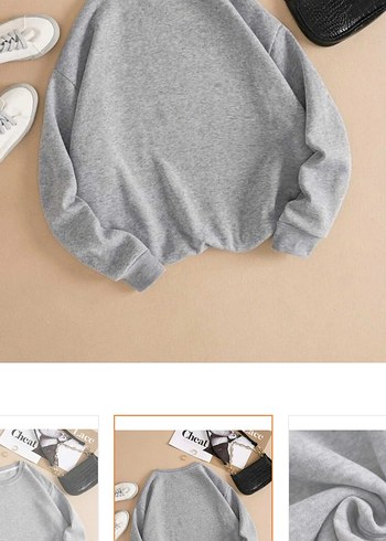 Trendyol & Milla Gri Kadın Sweatshirt