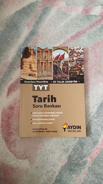 Tyt tarih aydın yayınları test kitabı