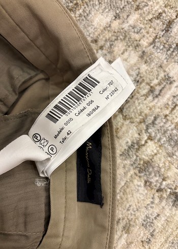 42 Beden camel Renk Massimo Dutti Erkek Pantolon