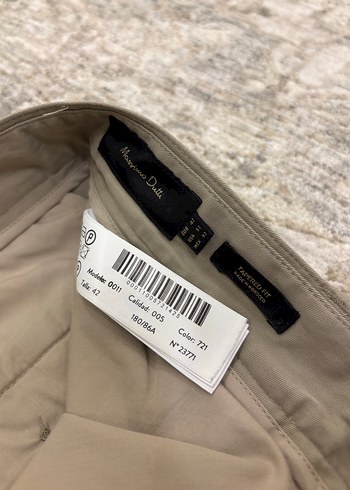 42 Beden camel Renk Erkek Bej Regular Fit Pamuk Pantolon