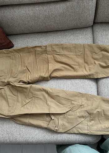 Oxxo Bej Kadın Kargo Pantolon - Görsel 5